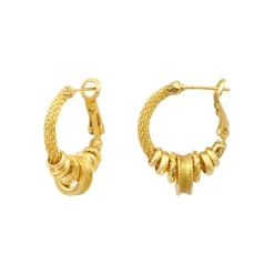 Alicudi hoop earrings - gold