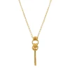 Alicudi long necklace - gold