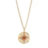 Angelic Pendant Chain Necklace - Multicolored