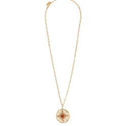 Angelic Pendant Chain Necklace - Multicolored