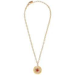 Angelique pendant necklace - multicoloured