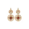 Angelique sleeper earrings - multicoloured