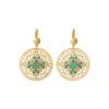 Angelique sleeper earrings - turquoise