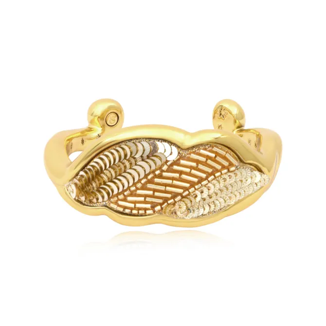 Angèle bangle bracelet - gold