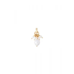 Annella fine pendant necklace - white pearl