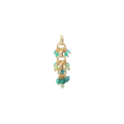 Annella pendant necklace - green