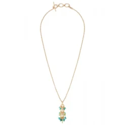 Annella pendant necklace - green