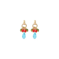 Annella thin stud earrings - multicoloured