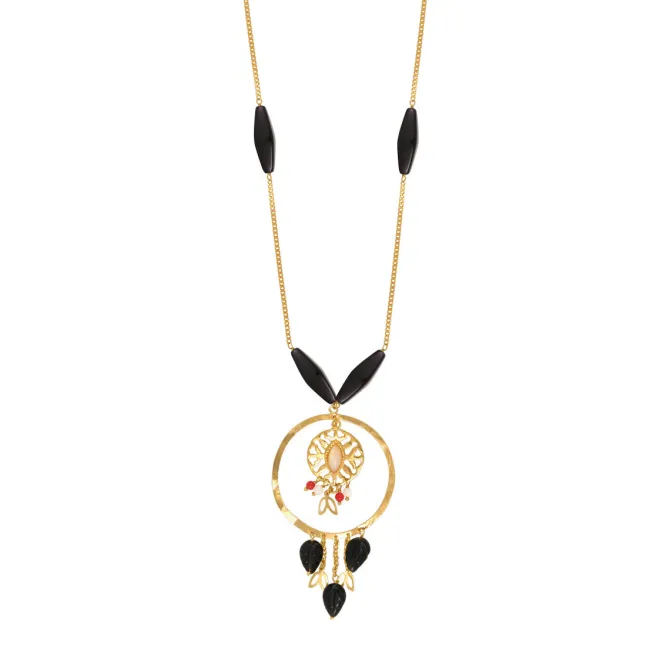 Arizona Dream long necklace - black