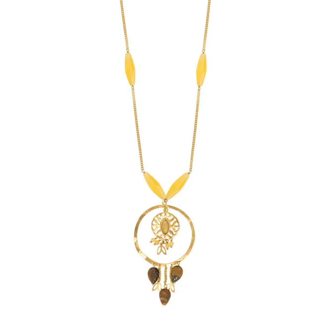 Arizona Dream long necklace - gold