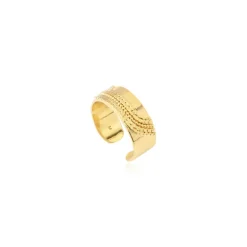 Ashanti adjustable ring – gold