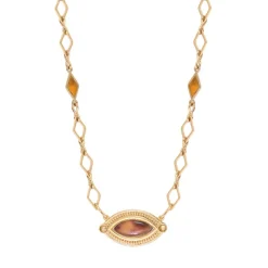 Atria Adjustable Pendant Necklace - Tortoiseshell