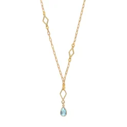 Atria pendant necklace - blue