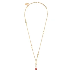 Atria pendant necklace - red