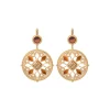 Atria sleeper earrings - tortoiseshell