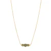 Avola pendant necklace - green