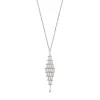 Babylon Adjustable Pendant Necklace - Silver