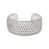 Betty cuff bracelet - silver