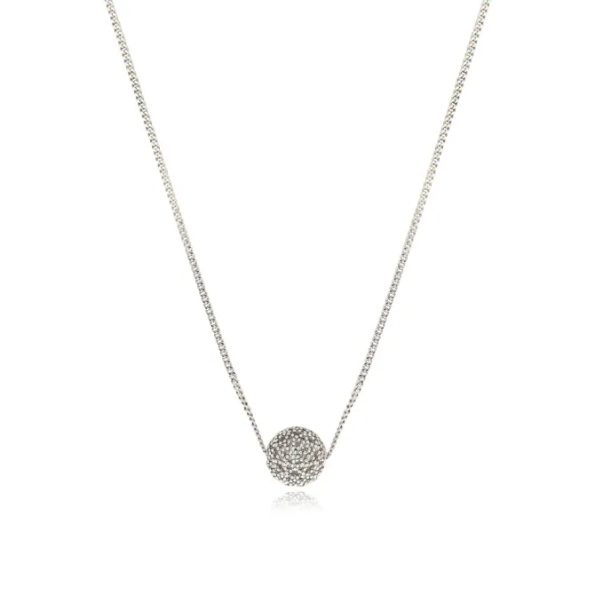 Betty Delicate Pendant Necklace - Silver