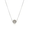 Betty pendant necklace - silver