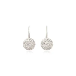 Betty small sleeper earrings - silver
