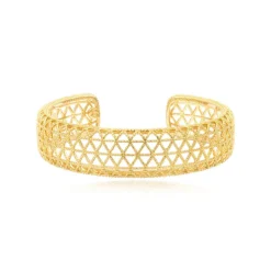 Betty thin cuff bracelet - gold