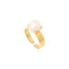 Byzantium adjustable ring – pearl