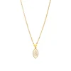 Capraia mid-length necklace - white