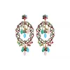 Chiara graphic stud earrings - multicoloured