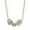 Circus Adjustable Short Chain Necklace - Blue