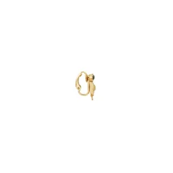 Circus clip-on earrings - green