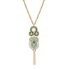 Circus pendant necklace - blue