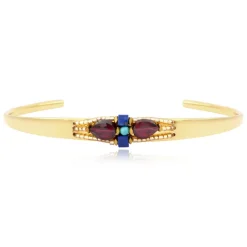 Dakota Adjustable Bangle Bracelet - Multicolored