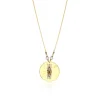 Dakota Adjustable Pendant Necklace - Pearl