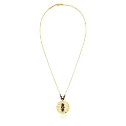 Dakota Adjustable Pendant Necklace - Multicolored