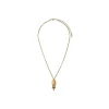 Delicate Toi&Moi pendant necklace - gold