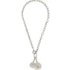 Farah Adjustable Pendant Necklace - Silver