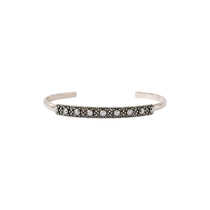 Farah bangle bracelet - silver