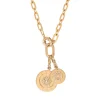 Farah chain necklace - gold