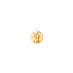 Farah clip-on earrings - gold