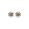 Farah clip-on earrings - silver