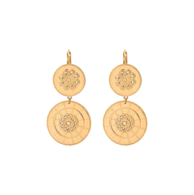 Farah sleeper earrings - gold