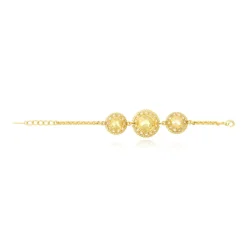 Gloria Adjustable Chain Bracelet - Gold
