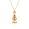 Gloria pendant necklace - red