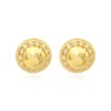 Gloria thin clip-on earrings - gold