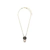 Hawaiian Delicate Pendant Necklace - Black
