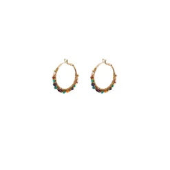 Iancura hoop earrings - gold