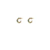 Iancura hoop earrings - turquoise