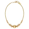 Inti adjustable short necklace - gold