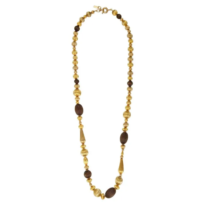 Inti long necklace - gold